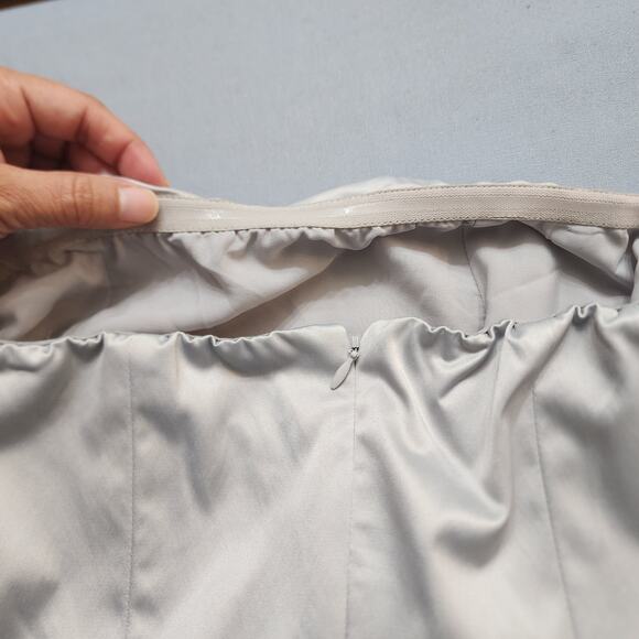 The Limited Gray Strapless Gray Fitted Body Con Pockets Cocktail Dress, 6 - Picture 3 of 8